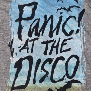 Vintage Panic! At The Disco Graphic Tee - Small